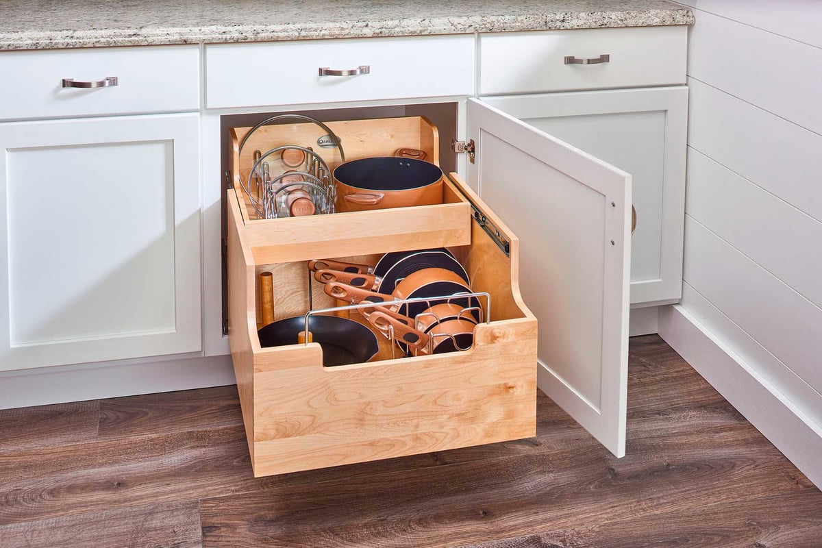 Cookware-storage-drawer